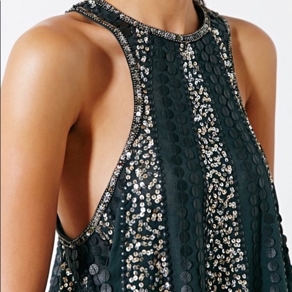 Urban Outfitters Tops - Urban Outfitters Sequined Racer Tank